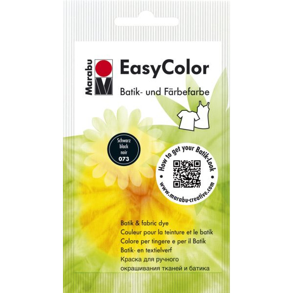 4007751011121 - Batik- und Färbefarbe Easy Color 17350 022 073 schwarz 25g 25 Gramm