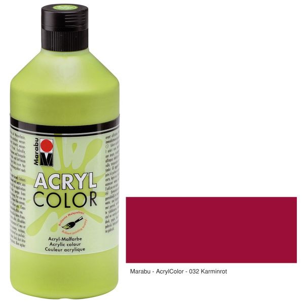 4007751526922 - Acrylfarbe Color 12010 075 032 karminrot 500ml