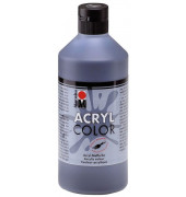 Acrylfarbe Color 12010 075 073, schwarz, 500ml