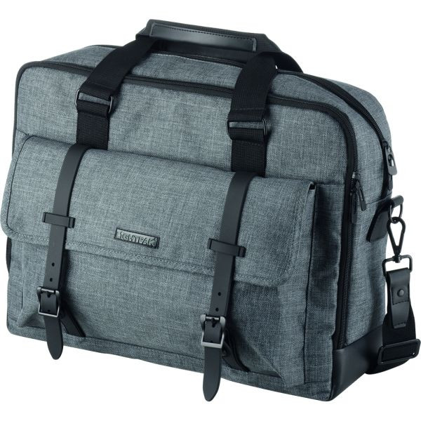 4021068461639 - LIGHTPAK Laptoptasche TWYX Kunstfaser grau 46163 bis 381 cm (15 Zoll)