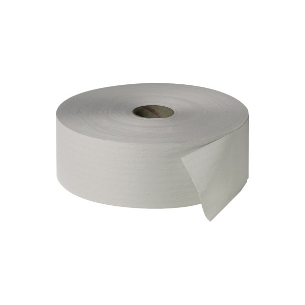 4000883000414 - MAXI ROLLEN Toilettenpapier 2-lagig Nicht perforiert aus Recyclingqualität 1 Packung = 6 Rollen à 380 Meter