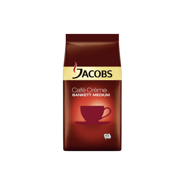 8711000669228 - Kaffee Bankett Café Crème temperamentvoll ganze Bohne 1000 g Pack 8711000669228 Jacobs