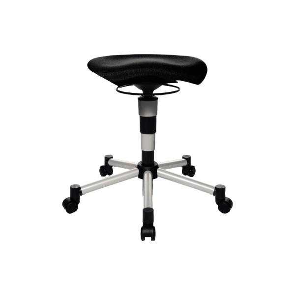 4014296957050 - Hocker BAL27G20 Body Balance 20 schwarz mit Rollen höhenverstellbar bis 110kg 4014296957050 Topstar