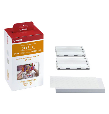 Fotopapier RP-108 8568B001, 10x14,8cm, für Inkjet, 100g weiß glänzend einseitig bedruckbar