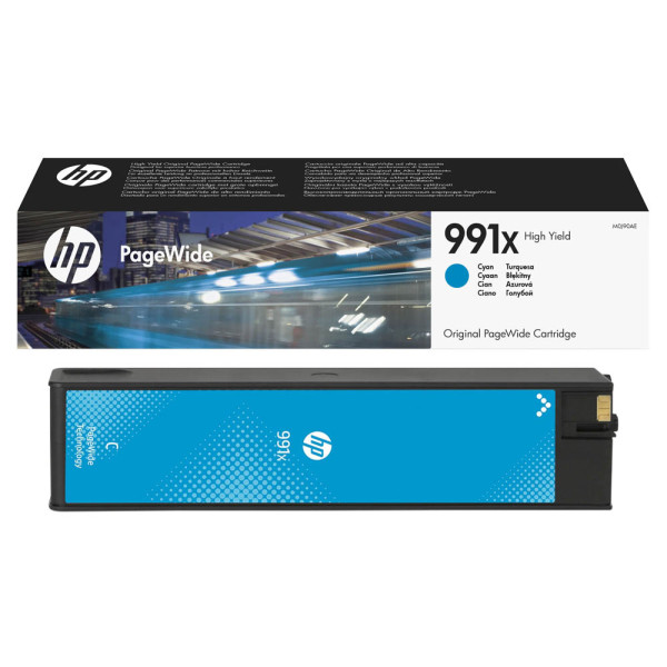 0190780843611 - Hp 991X High Yield Cyan Original PageWide Cartridge Druckerpatrone 1 Stück(e) Hohe (xl-) Ausbeute