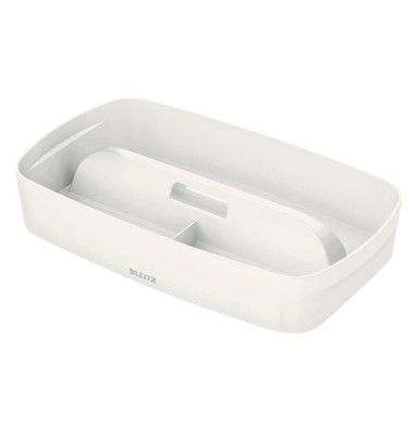 Aufbewahrungsbox MyBox 5323-40-01, 1,5 Liter, außen 307x181x56mm, Kunststoff perlweiß