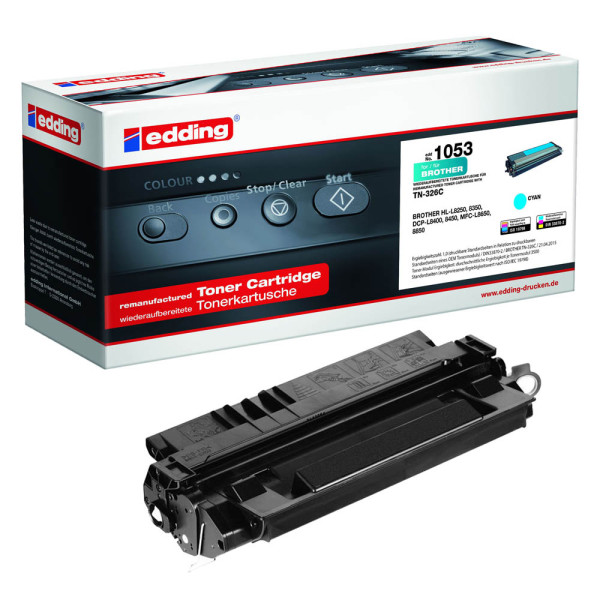 4057305007827 - Toner Kompatibel Cyan 3500 Seiten EDD-1053 Brother TN-326C 18-1053