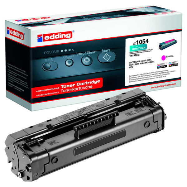 4057305007445 - 0 edding Toner EDD-1054 magenta kompatibel zu brother TN-326M