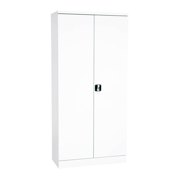 4260090172476 - Aktenschrank FLC19 N 9016 9016 Stahl abschließbar 5 OH 92 x 195 x 42 cm weiß 4260090172476 109705