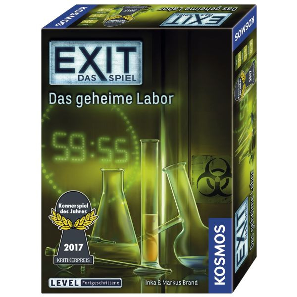 4002051692742 - Partyspiel EXIT - Das Spiel - Das geheime Labor Partyspiel 692742 4002051692742