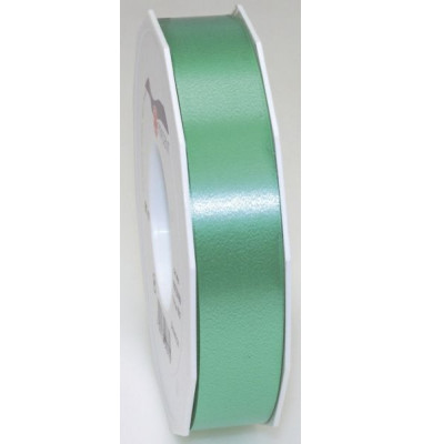 Geschenkband Ringelband 25mm x 91m grün