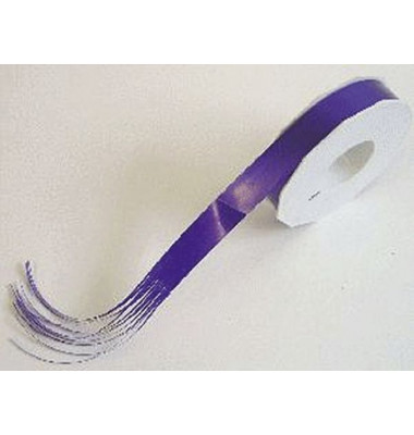 Geschenkband Ringelband 25mm x 91m lila