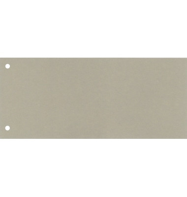 Trennstreifen 121220680 grau 160g gelocht 24x10,5cm 