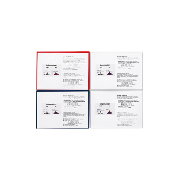 4013695028309 - Sichttasche magnetofix DIN A4 quer Kunststoff transparent