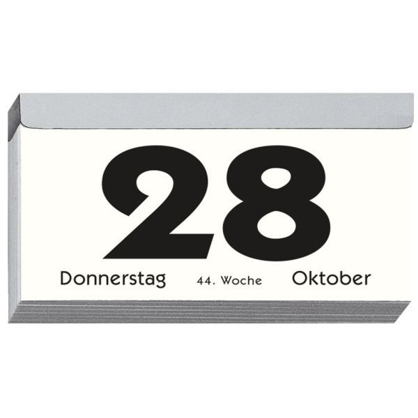 4006928699285 - Tagesabreißkalender 312-0000 1Tag 1Blatt 109x59cm 2023 40069