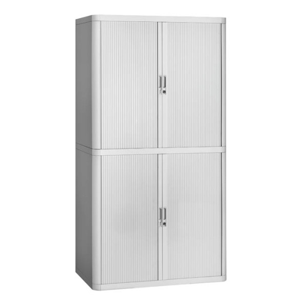 3660141934816 - Aktenschrank easy Office E2C0000100002 Kunststoff Stahl abschließbar 4 OH 110 x 204 x 415 cm keine Fachböden lichtgrau