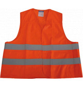 Pannen-Warnwesten orange/REF 13100 verpackt im Beutel