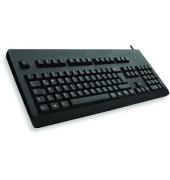 Tastatur G80-3000, Deutsch, Blue Switch, QWERTZ, USB / PS/2, schwarz