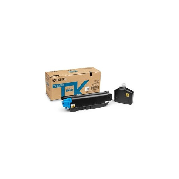 0632983049402 - Original TK-5270C - Toner - Cyan - für ECOSYS M6230cidn M6630cidn P6230cdn - 6000 Seiten (1T02TVCNL0)