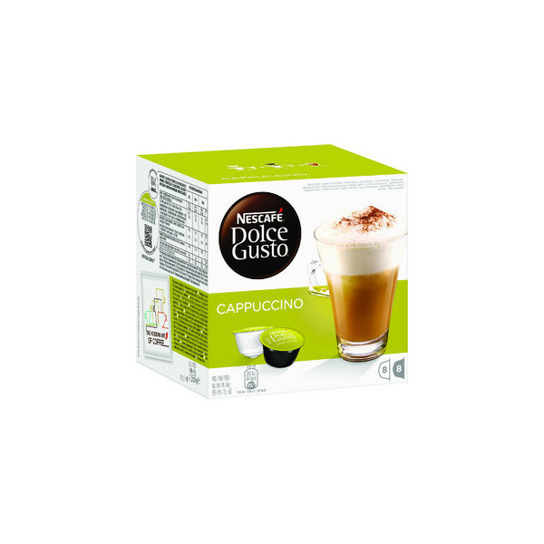 7613036306294 -  Kapsel Dolce Gusto? CAPPUCCINO ergibt 240ml 8x25g 186 Gramm