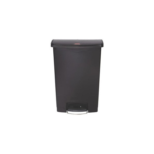 0086876224597 - Tretabfalleimer Slim Jim® Step-On PE 90l 570x3528x8255mm schwarz 0086876224597 Rubbermaid