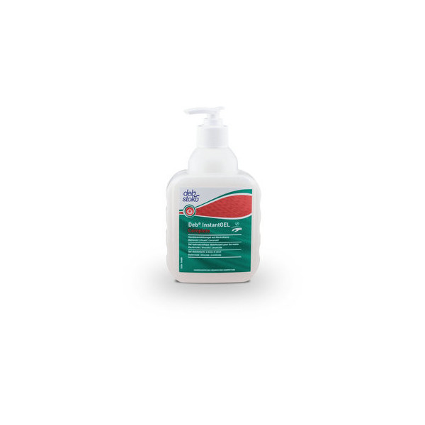 5010424107976 - InstantGEL™ COMPLETE Handdesinfektionsgel Sehr effektives Handdesinfektionsgel auf Alkoholbasis mit breitem Wirkspektrum 400 ml - Pumpflasche