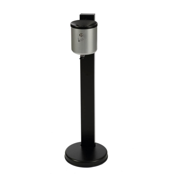 4260058010949 - Standascher Rondo Senior Volumen 24 Liter abschließbar für Innenbereich silber