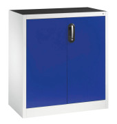 Stahlschrank blau/grau