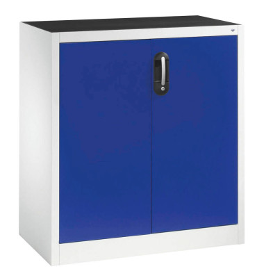 CP Stahlschrank blau/grau