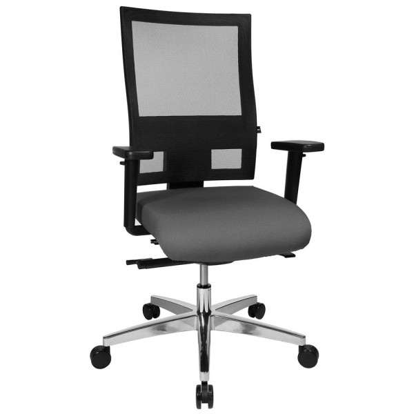 4014296559476 - Bürostuhl Sitness 60 PS69BH W52 anthrazit schwarz alu Stoff