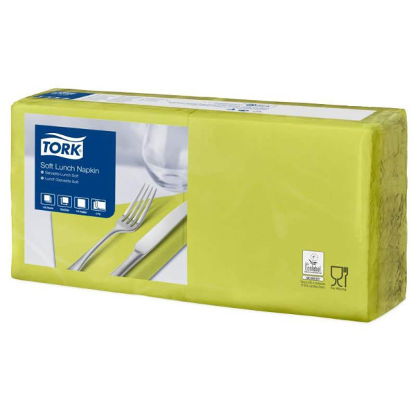 7322540773866 - TORK Servietten Soft limone 3-lagig 163 x 165 cm 150 St