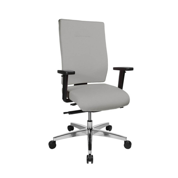 4014296956282 - Bürostuhl Sitness 70 PS79BH W53 Stoff beige Gestell alu