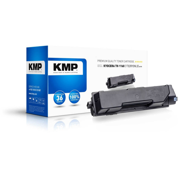 4011324692198 - K-T77 - black - toner cartridge (alternative for Kyocera TK-1160 Kyocera 1T02RY0NL0) - Tonerpatrone Schwarz