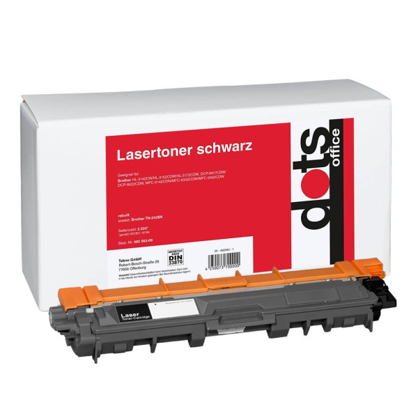 4250073731240 - Toner 12480000-DOTS kompatibel zu brother TN-242BK schwarz