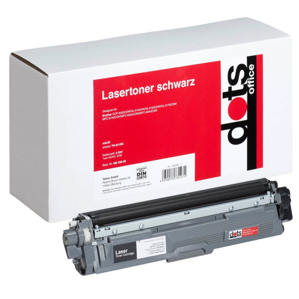 4250073731271 - Toner 12450000-DOTS kompatibel zu brother TN-241BK schwarz