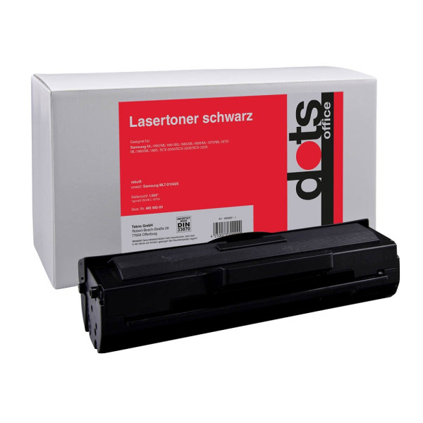 4250073731622 - Toner 35030000-DOTS kompatibel zu Samsung MLT-D1042S schwarz