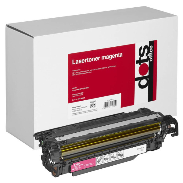 4250073731769 - Toner 12320006-DOTS kompatibel zu HP 507A magenta 4250073731769 Dots