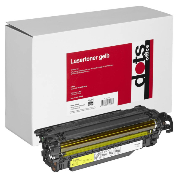 4250073731783 - Toner 12320009-DOTS kompatibel zu HP 507A gelb 4250073731783 Dots