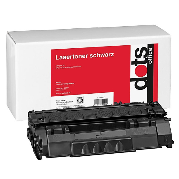 4250073731974 -  schwarz Toner kompatibel zu HP 49A  Canon  708(Q5949A   0266B002)