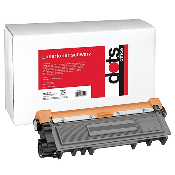 4250073732070 - Toner 12613000-DOTS kompatibel zu brother TN-2320 schwarz