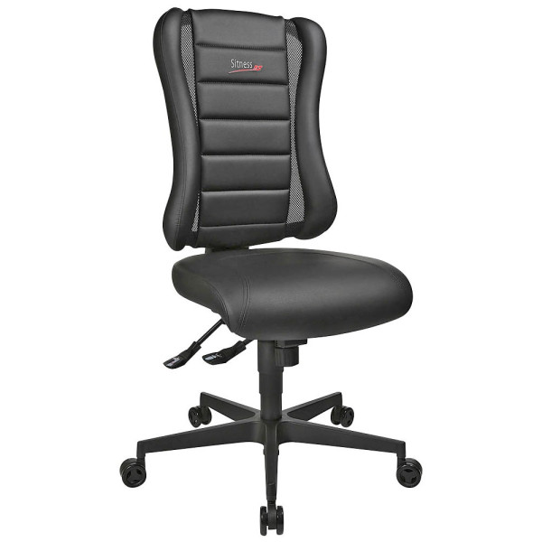 4014296628622 - Sitness RS Gaming Stuhl schwarz Kunstleder 4014296628622 SR100 DA00