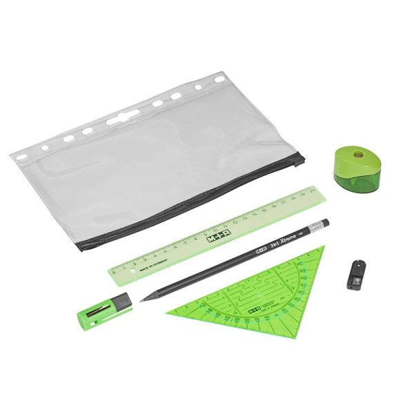 4004627099115 - Schreibset Starterkit Schule neongrün 4004627099115 M + R