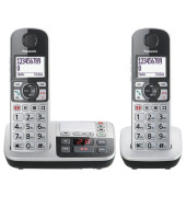 Panasonic KX-TGE522GS Schnurlostelefon mit Anrufbeantworter