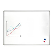 FRANKEN Whiteboard PRO 100,0 x 75,0 cm emaillierter Stahl