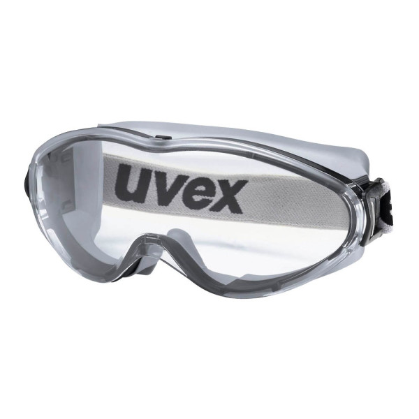 4031101188072 - Ultrasonic 9302285 Vollsichtbrille inkl UV-Schutz Grau Schwarz din en 166 din en 170 - Uvex