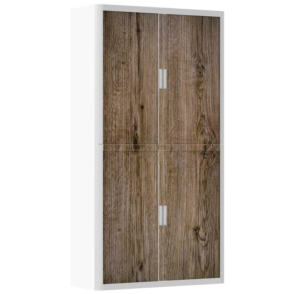 3660141949612 - easyOffice Rollladenschrank 61876ST ohne Fachböden 1100 x 415 x 2040 cm