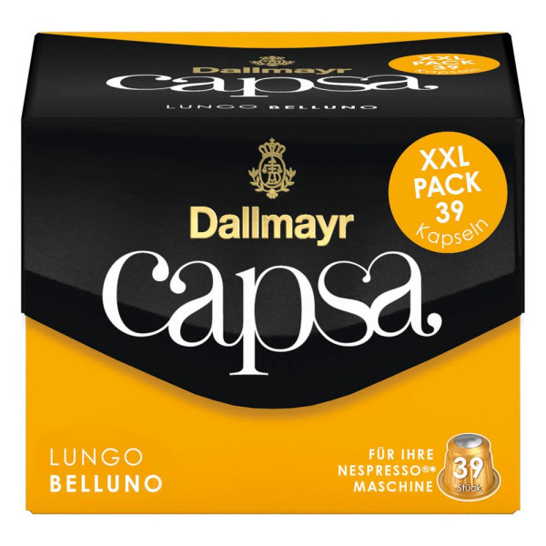 4008167310594 -  Capsa Lungo Belluno Kaffeekapseln 39 Portionen 4008167310594 Dallmayr Kaffee 3543505001 218 Gramm