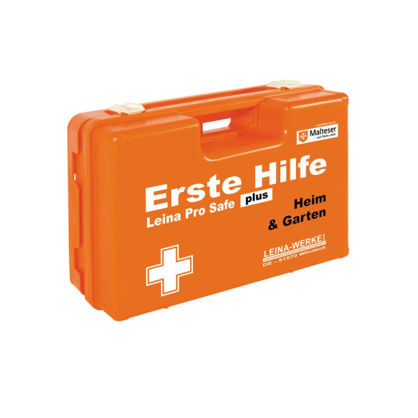 4011166211359 - Erste-Hilfe-Kasten Pro Safe plus Heim & Garten DIN 13169 + branchenbezogene Zusatzerweiterung orange 4011166211359 R