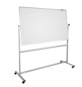 Stativdrehtafel-Whiteboard Basic, 96180-12863, 150x100cm, lackiert, Aluminiumrahmen