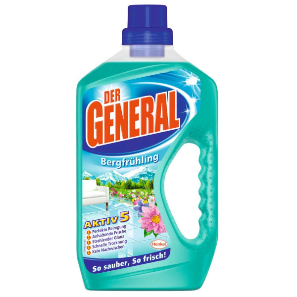 4015000960847 - DER GENERAL Bergfrühling Mehrzweckreiniger Flüssig 750 ml